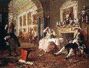 William Hogarth Marriage painting